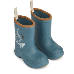 Bottes de pluie enfant Aston - Liewood - Arctic / Ocean