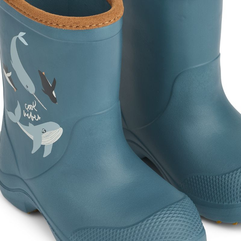 Bottes De Pluie Pour Enfants 2 à 9 Ans - Modèles Garçons Et Filles Imperméables Avec Motifs Amusants - Confort Et Style Quotidien