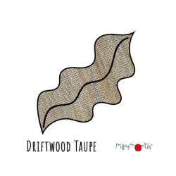 Chaussons de portage en laine Manymonths - 0-12/18 mois -Taupe
