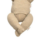 Chaussons de portage en laine Manymonths - 0-12/18 mois - Driftwood Taupe
