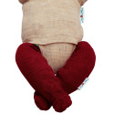 Chaussons de portage en laine Manymonths - 0-12/18 mois - Wild Pomegrenate