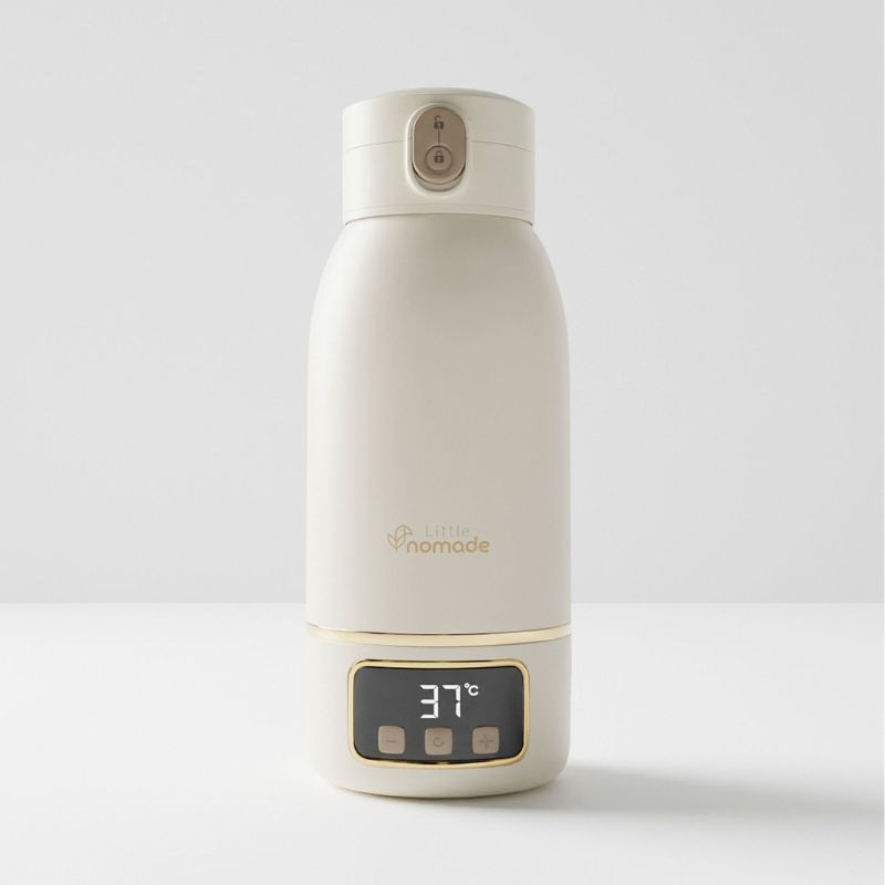 Chauffe Biberon Nomade 500ml Sans Fil - Portable, Batterie Longue Durée Pour Lait Maternel Et Voyages