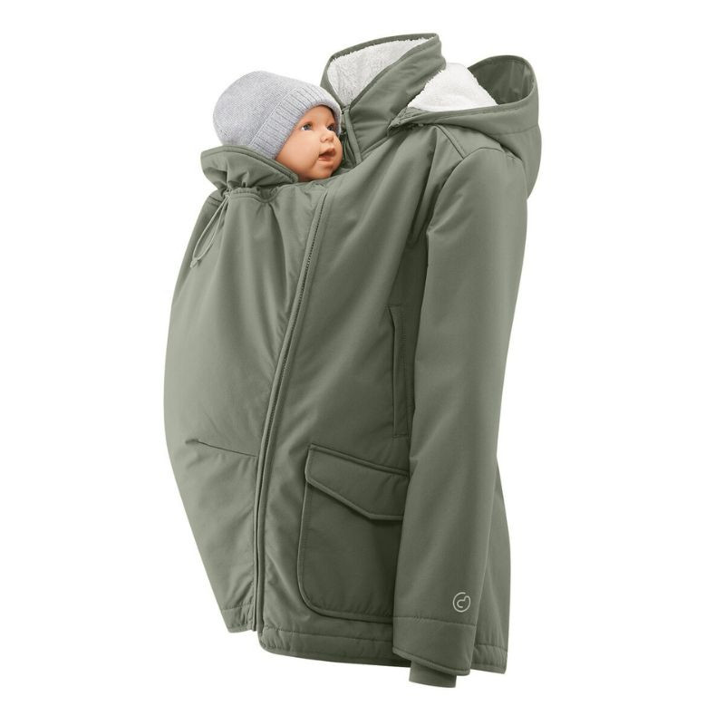 Veste de portage chaude Cosy Allrounder - Mamalila - Agave