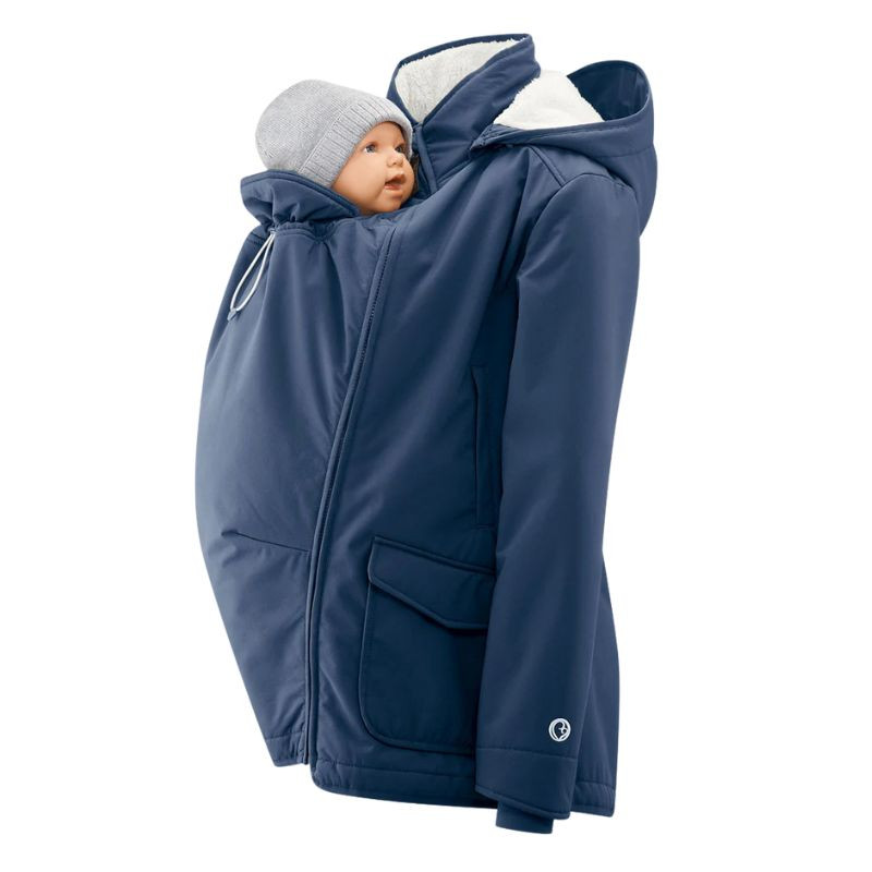 Veste de portage chaude Cosy Allrounder - Mamalila - Bleu marine