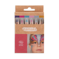 Kit de 6 crayons de maquillage bio Mondes Enchantés - Namaki