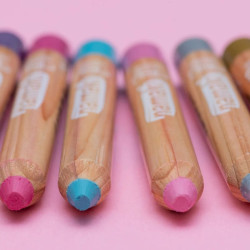 Kit de 6 crayons de maquillage bio Mondes Enchantés -
