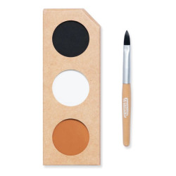 Kit de maquillage 3 couleurs - Citrouille & Squelette - Namaki