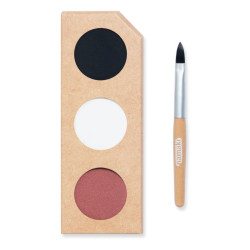 Kit de maquillage 3 couleurs - Pirate & Coccinelle - Namaki