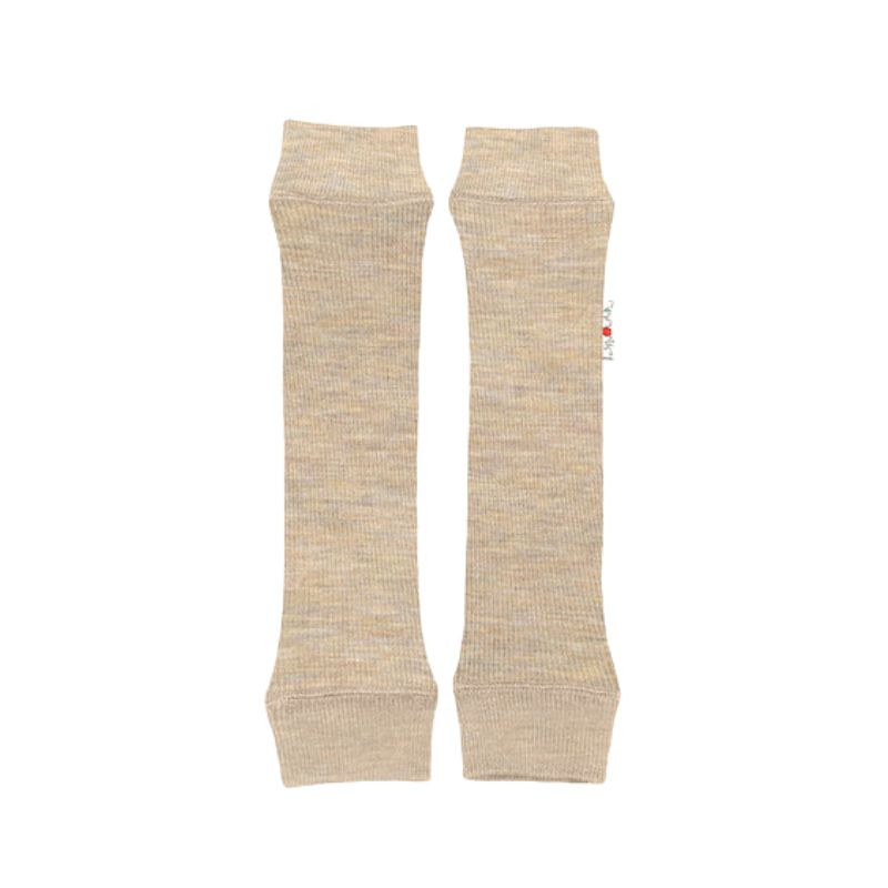 Jambières bébé de portage en laine Manymonths - Driftwood Taupe