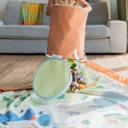 Sac de rangement et tapis de jeu Soo - Play&Go - Zoo