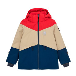 Veste de ski enfant Lego - LWJESTED 708 - Dark Blue / Red