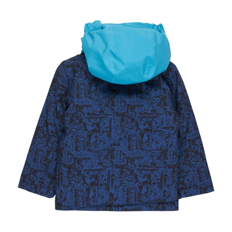 Veste De Ski Enfant à Capuche - Manteau De Neige Chaud Et Résistant Pour Fille Et Garçon - Zippée