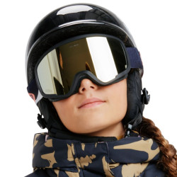 Masque de ski fille 5-8 ans Missy - Roxy - Flowers / Clux ml Orange