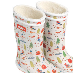 Botte de pluie fourrée enfant Lolly Pop