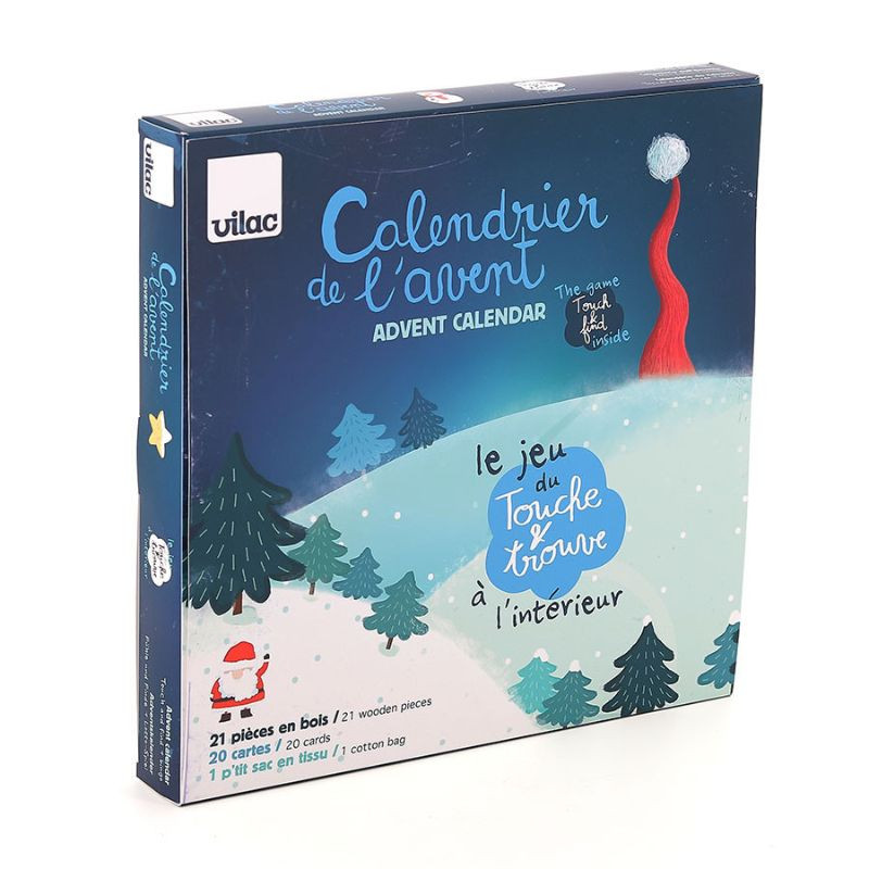 Calendrier de l’avent Touche et Trouve - Vilac