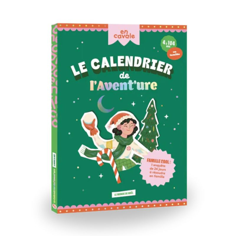 Le calendrier de l'Avent'Ure En Cavale - Le monde de Noël