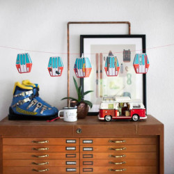 Calendrier de l’avent DIY à remplir - Télécabines - Roadtyping