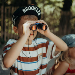 Jumelles enfant Kidybinocular - grossissement x10 - Kidywolf -