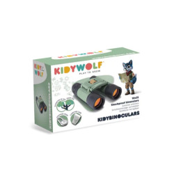 Jumelles enfant  grossissement x10 - Kidywolf - Vert