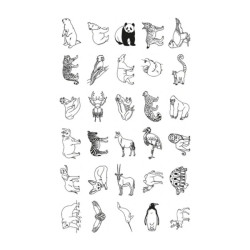 Recharge Kidydraw Mini - Océan Pirates & Animaux autour du Monde