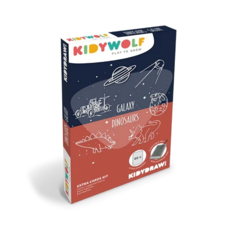 Recharge Kidydraw Mini - Galaxy & Dinosaures