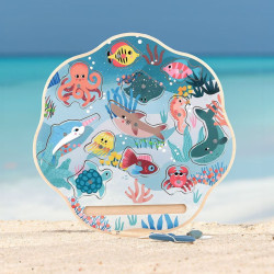 Jeu de pêche à la ligne et encastrement