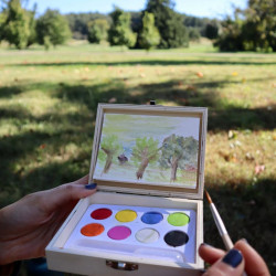 Kit de peinture paysage - Huckleberry
