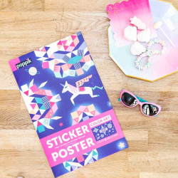 Poster Constellations - 1000 stickers - Poppik