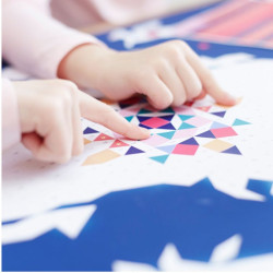 Poster Constellations - 1000 stickers - Poppik