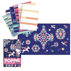 Poster Constellations - 1000 stickers - Poppik