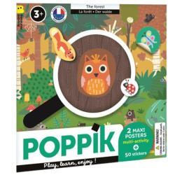 Poster à jouer - La Forêt - Poppik