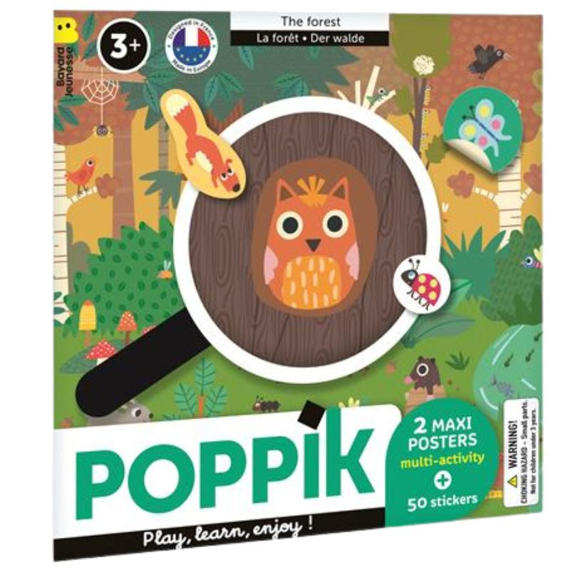 Poster à jouer - La Forêt - Poppik