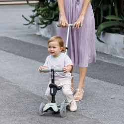 Trottinette Mini Micro Deluxe Rock & Go LED - Micro - Vert Sauge