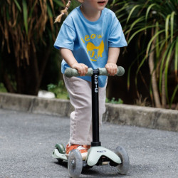 Trottinette Mini Micro Deluxe Rock & Go LED - Micro - Vert Sauge