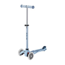 Trottinette Mini Micro Deluxe Rock & Go LED - Micro - Bleu ardoise