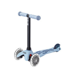 Trottinette Mini Micro Deluxe Rock & Go LED - Micro - Bleu ardoise
