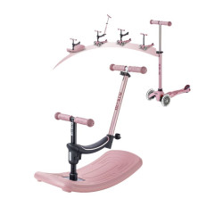 Trottinette Mini Micro Deluxe Rock & Go LED - Micro - Rose poudré