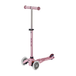 Trottinette Mini Micro Deluxe Rock & Go LED - Micro - Rose poudré