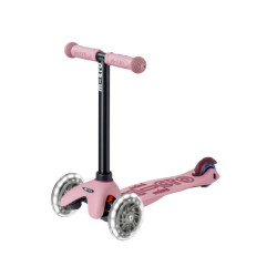 Trottinette Mini Micro Deluxe Rock & Go LED - Micro - Rose poudré