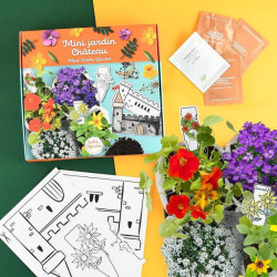 Jardin miniature enfants châteaux DIY - Radis et Capucine