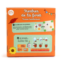 Kit créatif Herbier de la Forêt - Radis et Capucine