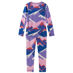 Sous-vêtements thermique enfant en laine et bambou - Taitoa - Reima - Breezy Violet