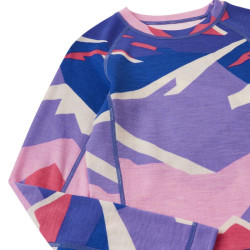 Sous-vêtements thermique enfant en laine Taitoa - Reima - Breezy Violet