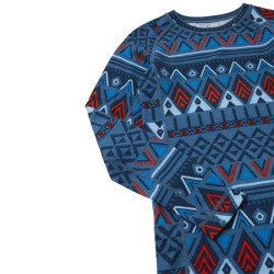 Sous-vêtements thermique enfant en laine et bambou - Taitoa - Reima - Blue Ocean