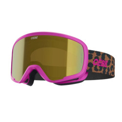 Masque ski enfant - Cébé Hoopoe 2 - 5 ans/8 ans - Pink / Amber Gold