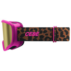 Masque ski enfant - Cébé Hoopoe 2 - 5 ans/8 ans - Pink / Amber