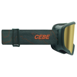 Masque ski enfant - Cébé Hoopoe 2 - 5 ans/8 ans - Forest