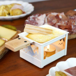 Raclette à la bougie Yeti Cookut : pliable et nomade