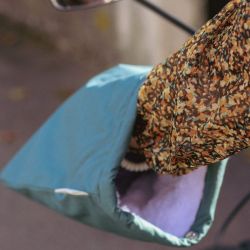 Manchons vélo adulte Suzon (guidon courbé) - Vert Thym - Suzon et Suzette