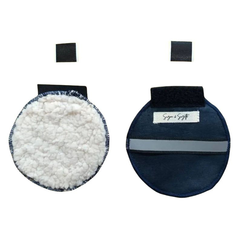 Cache-oreilles de Mireille Suzon et Suzette -  Bleu marine